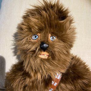 Star Wars Disney Parks  Chewbacca Wookiee Plush Toy with satchel/bag